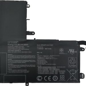 باتری لپ تاپ B41N1827 56 وات ساعت سازگار با ایسوس ZenBook Q526 Q526F Q526FA Q526FAC / ZenBook Flip 15 UX562 UX562IA UM562 Q507 UX562 UX562FA UX562FA 0B200-03070200 4ICP5/57/80