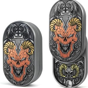 Devil Fidget Slider، فولاد ضد زنگ EDC Fidget Toys اسباب بازی حسی بزرگسالان اسباب بازی میز اجرایی برای حفظ تمرکز و تسکین اضطراب استرس، ابزار برای مردان