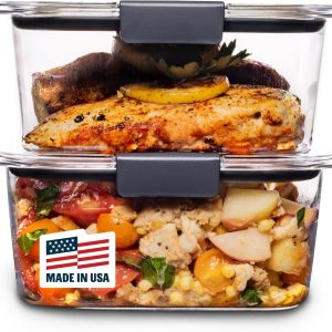 ظروف نگهداری مواد غذایی بدون درب Rubbermaid Brilliance BPA