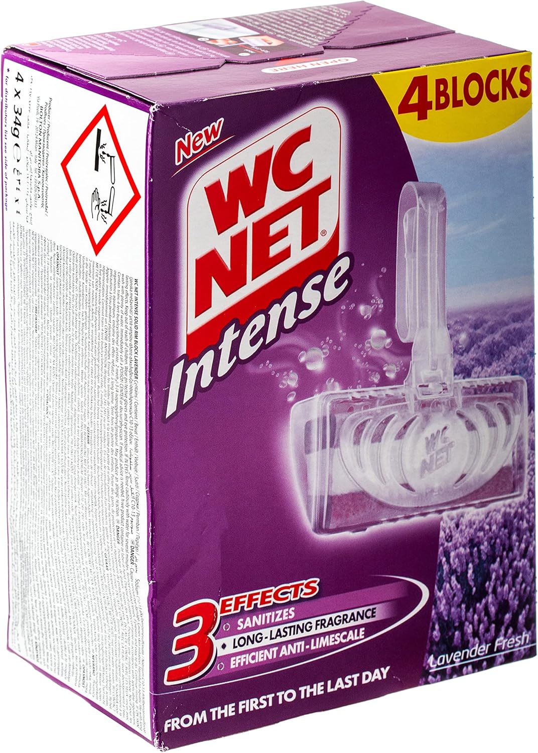 WC NET Blt Intense Solid Rim Blocks Lavender 4Pcs 1+1 Free