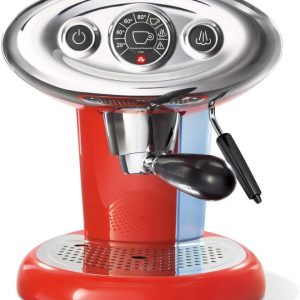 دستگاه قهوه ساز illy X7.1، قهوه ساز غلاف کپسول ایپرپرسو با بخارشوی شیر، قرمز