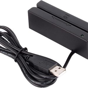 کارت خوان TERRIFI، کارت خوان نوار مغناطیسی Msr90 USB 3 Tracks سیستم کارت اعتباری POS صندوقدار Mini Mag Speed Reader Swiper، کارت خوان عملی