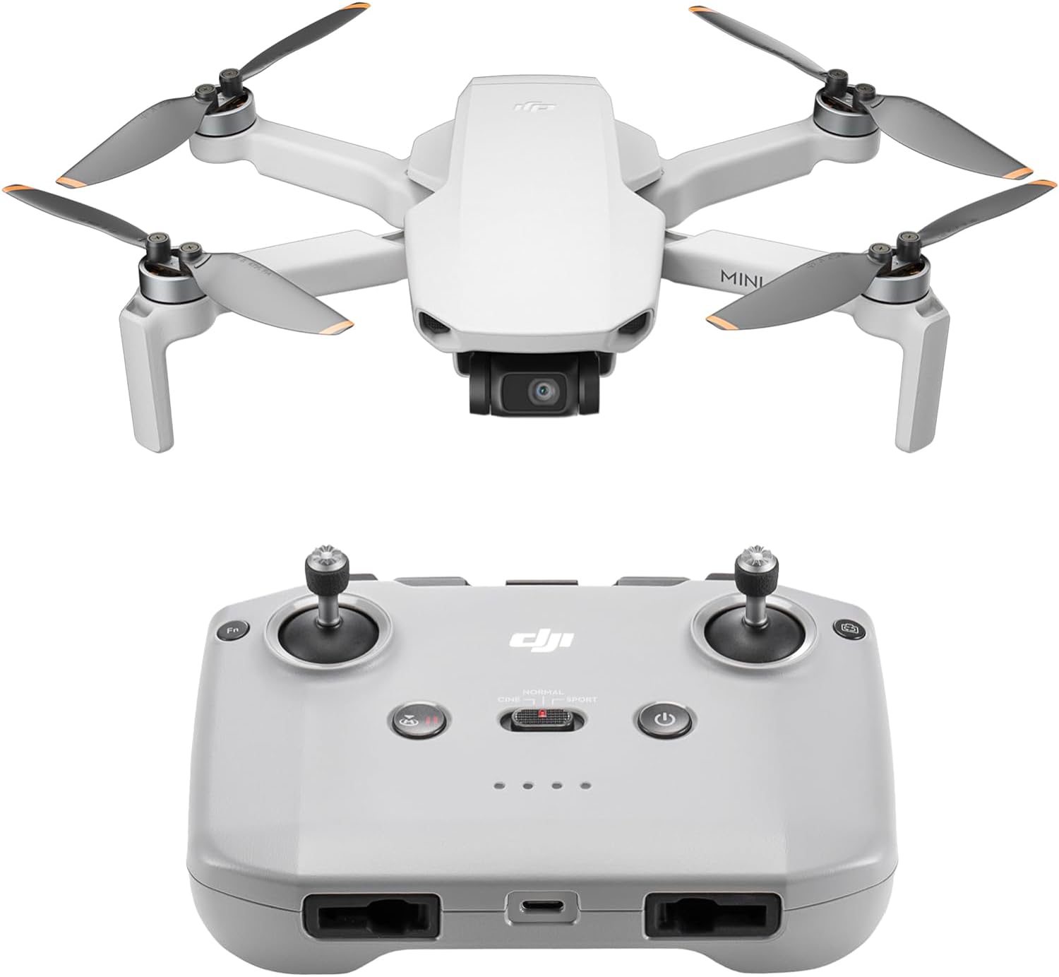 DJI Mini 4K، پهپاد با دوربین 4K UHD برای بزرگسالان، وزن زیر 249 گرم، تثبیت کننده گیمبال 3 محور، انتقال ویدئو 10 کیلومتر، بازگشت خودکار، مقاومت در برابر باد، 1 باتری برای حداکثر زمان پرواز 31 دقیقه