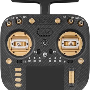 Radiomaster TX15 Max 3.5 اینچی IPS رادیو کنترلر ExpressLRS با میکروفون داخلی CNC Hallway Gimbal AG02 (حالت FCC Gold 2)