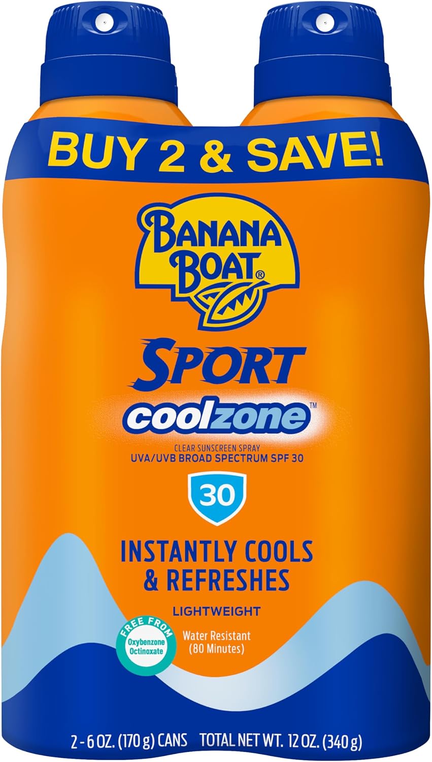اسپری ضد آفتاب UltraMist با SPF 30-6 Ounce Sport Performance Coolzone Broad Spectrum