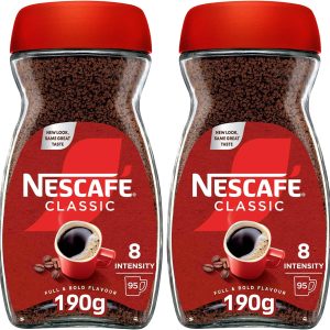 Nestle Nescafe Classic Jar (190g) بسته 2 عددی [اختصاصی آمازون]