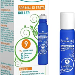 Puressentiel Headache Roll-On با 9 اسانس – 5 میلی لیتر