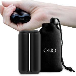 ONO Black Roller – (اصل) اسباب بازی دستی فیجت برای بزرگسالان | کمک به کاهش استرس، اضطراب، تنش | تمرکز، وضوح را ترویج می کند | طراحی فشرده و قابل حمل