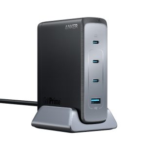 دوشاخه USB C 240 واتی Anker، شارژر Prime GaN، شارژر 4 پورت سریع و فشرده GaN برای MacBook Pro/Air، سری iPhone 17/16، iPad Pro، Dell XPS، Galaxy S24/S23، Huawei، Xiaomi، Apple Watch، Vivo و موارد دیگر