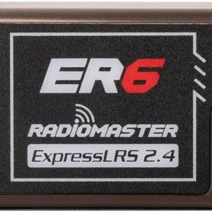 گیرنده Radiomaster ER6 2.4G 6CH 100mw CRSF PWM برای هواپیماهای بال ثابت