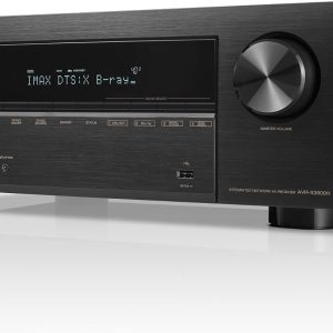 گیرنده Denon AVR-X3800H 9.4-Ch (مدل 2022) – سینمای خانگی 8K UHD AVR (105W X 9) بلوتوث داخلی، Wi-Fi و HEOS استریم چند اتاقه، Dolby Atmos، DTS:X، IMAX Enhanced و Auro3D
