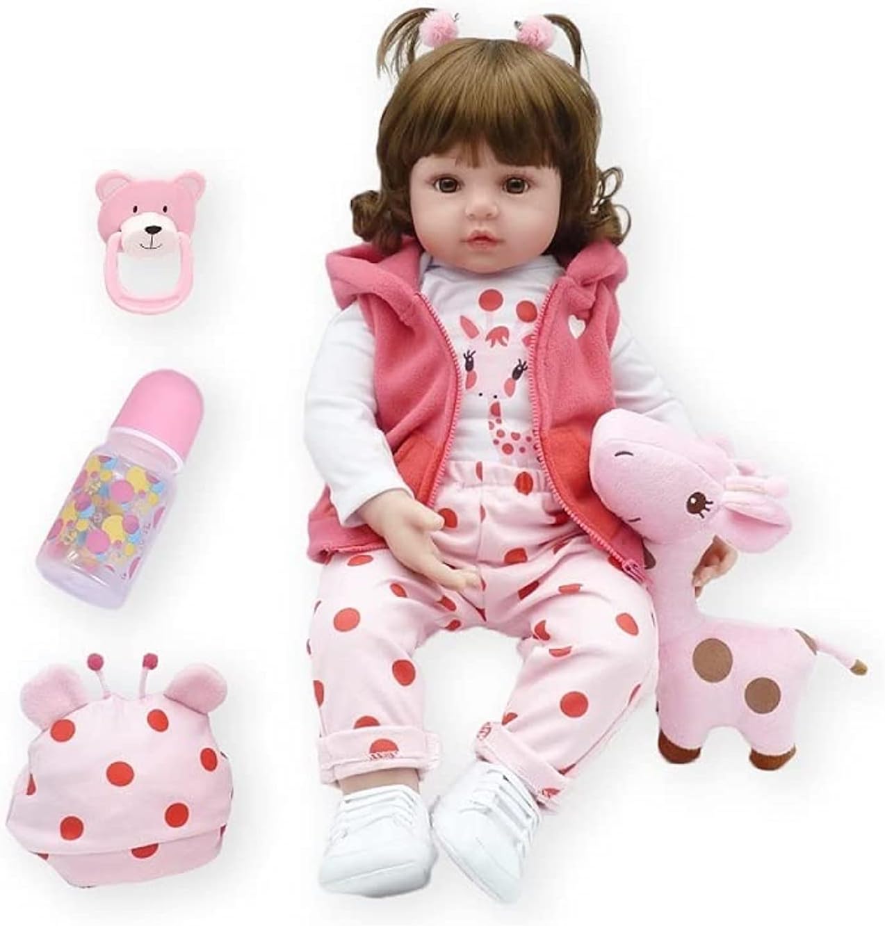 عروسک 20 اینچی Reborn Baby Nano Classic سیلیکونی نرم وینیل نوزاد عروسک اسباب بازی دخترانه