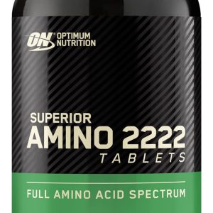 قرص اپتیموم نوتریشن (ON) Superior Amino 2222، اسیدهای آمینه ضروری کامل، EAAs برای حفظ بافت عضلانی – 160 قرص