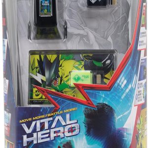 Bandai Namco – Digimon – Vital Hero Interactive Fitness Tracker/ Watch Digital/ Virtual Pet (مشکی)