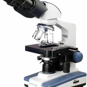 میکروسکوپ ترکیبی دوچشمی AmScope B120 Siedentopf، 1000X