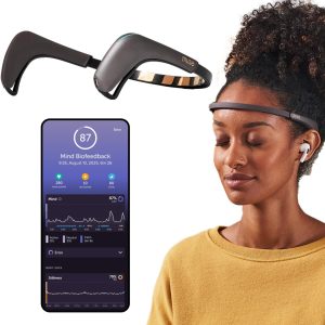 MUSE 2: The Brain Sensing Headband – ردیاب و مانیتور مدیتیشن EEG MUSE Headband – دستگاههای بیوفیدبک با سنسور چندگانه برای استفاده خانگی با راهنمایی بازخورد صوتی پاسخگو – دستگاههای نوروفیدبک