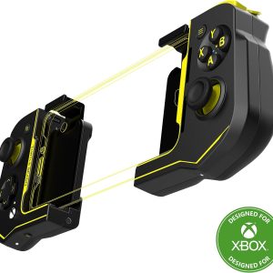 کنترلر بازی موبایل Turtle Beach Atom طراحی شده برای دستگاه های Xbox و Android 8.0+ با بلوتوث – مشکی/زرد